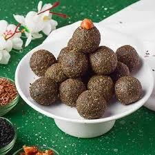 FLAXSEED LADDU(PLAM JAGGERY)
