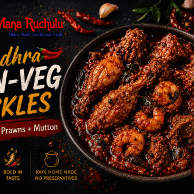 Best Andhra Non Veg Pickles Online | Homemade Pickles – Manaruchulu