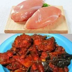 Authentic Andhra boneless chicken pickle homemade style
